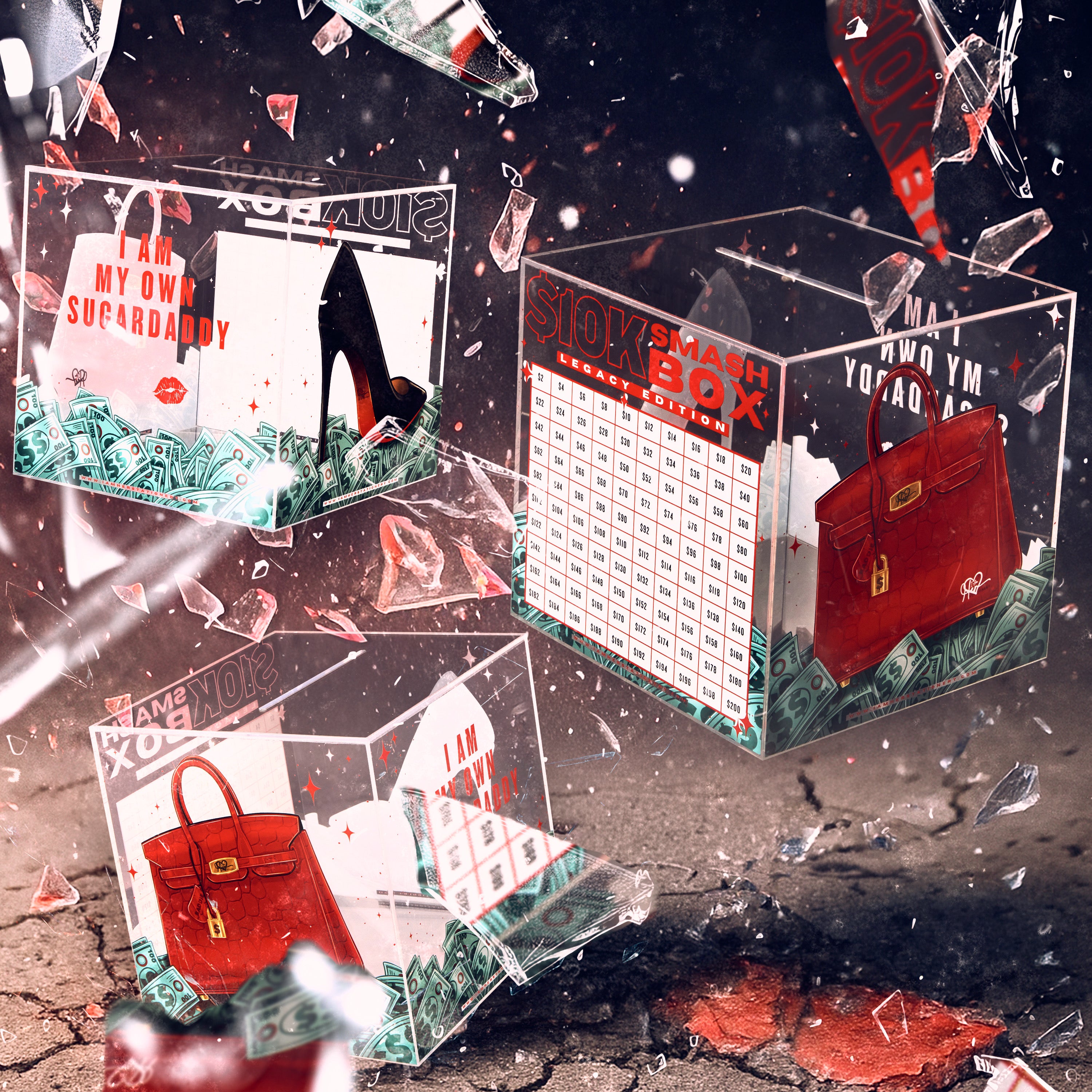 Luxe Red | $10k Smashbox Legacy Edition – I Am Her Stationery LLC