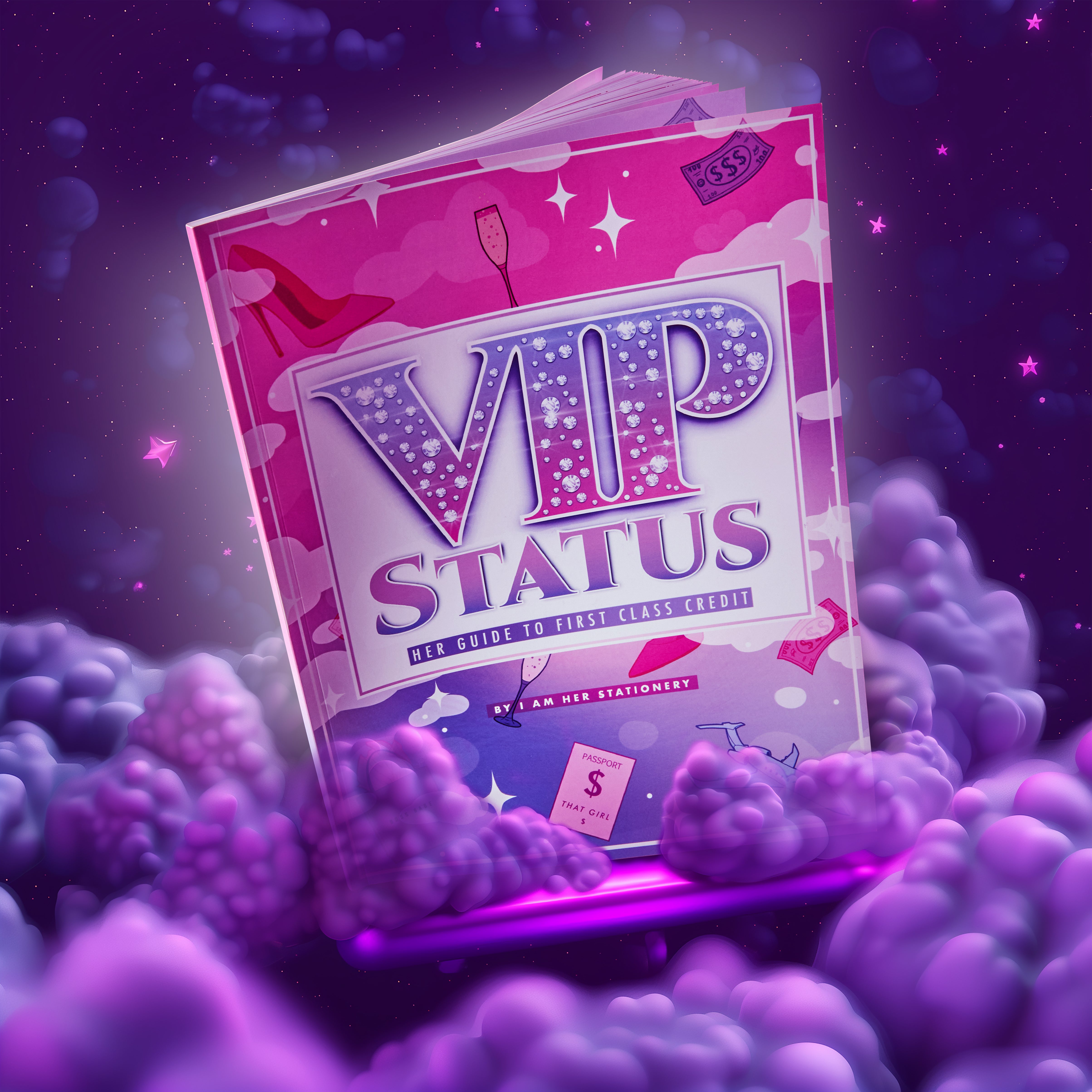 VIP Status Her Guide To First Class Credit I Am Her Stationery LLC vip-status-her-guide-to-first-class-credit-i-am-her-stationery-llc