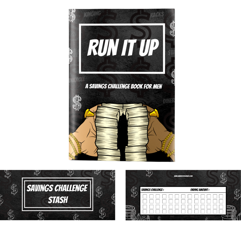 Run It Up The Savings Challenge Book For Men Duo Set