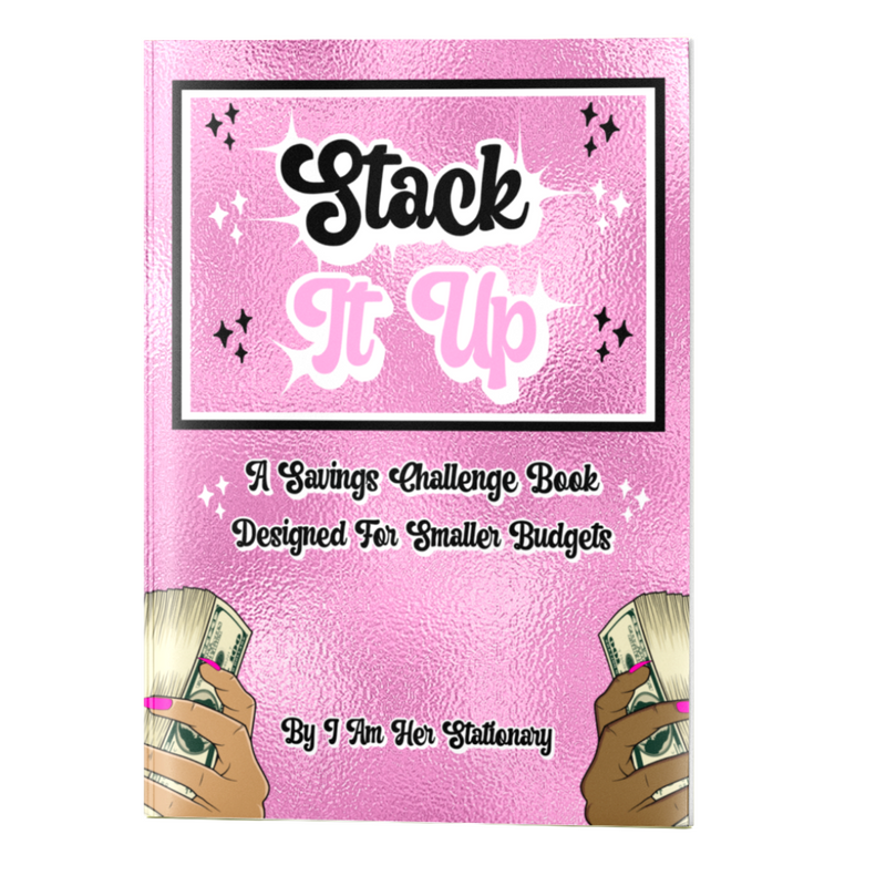 Stack It Up - A Savings Challenge Book - For Smaller Budgets (a new challenge for each month)