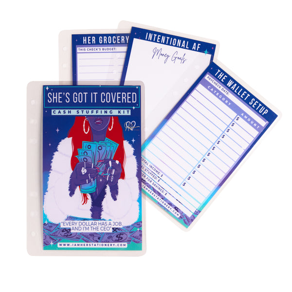 She’s Got it Covered Cash Stuffing Kit Waitlist