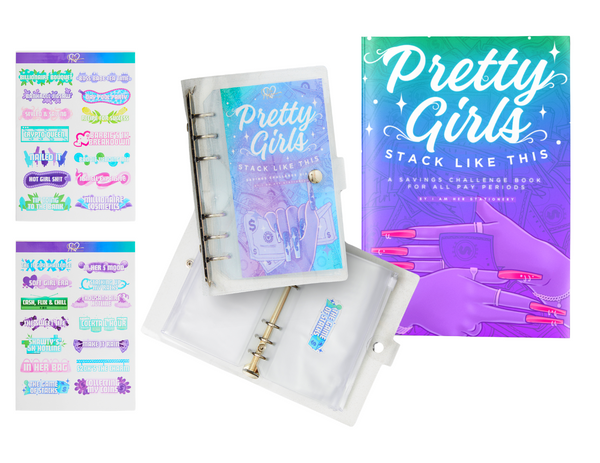 Pretty Girls Binder & Book Set