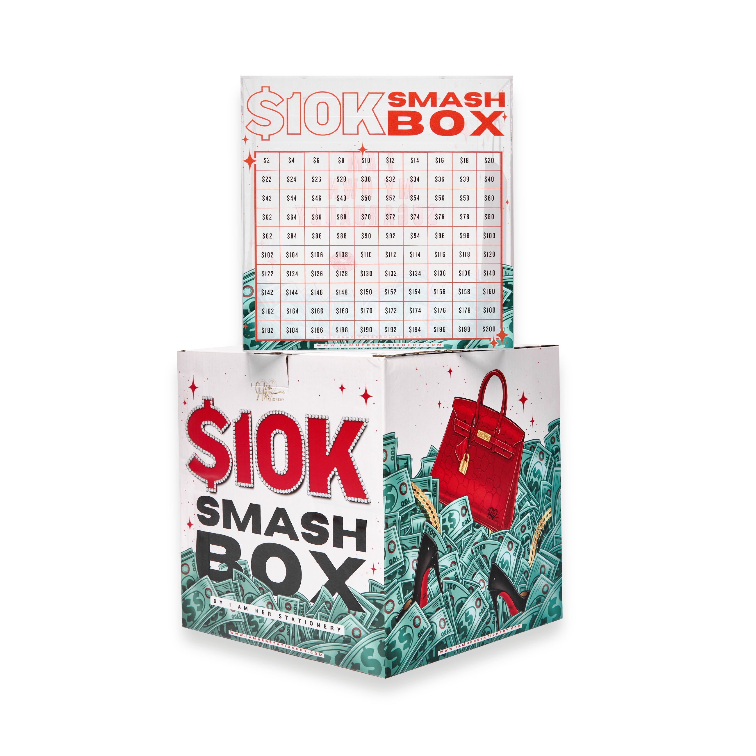 Luxe Red | $10k Smashbox – I Am Her Stationery LLC
