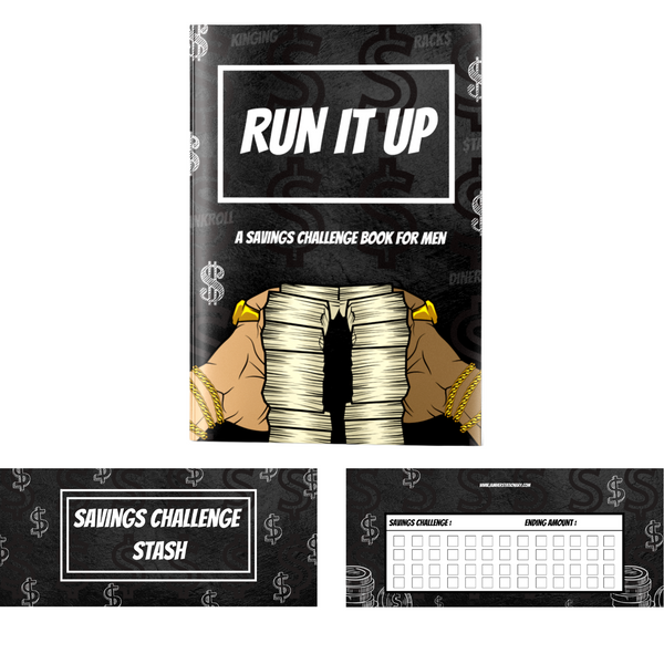 Run It Up The Savings Challenge Book For Men Duo Set