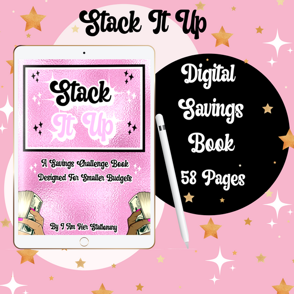 Stack It Up Digital Savings Book
