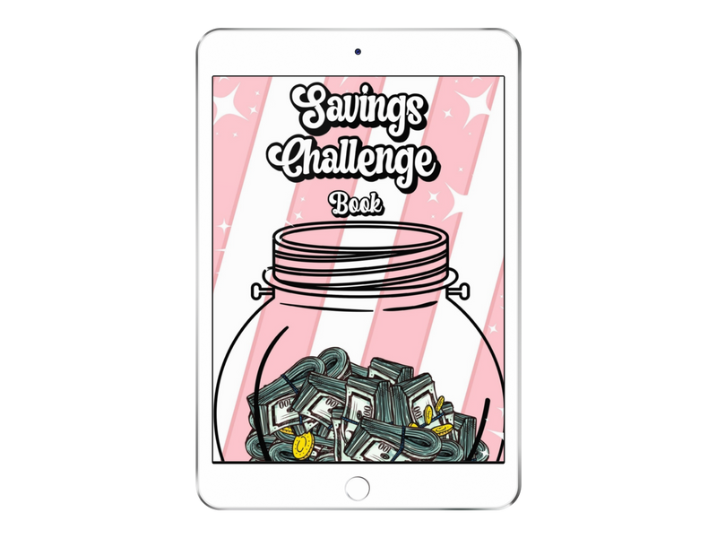 Savings Challenge Digital Book